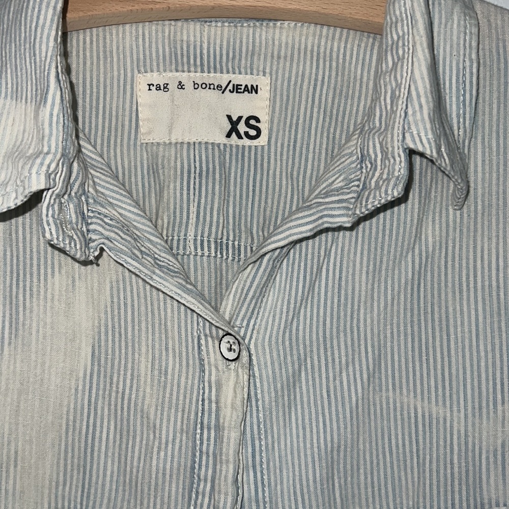Rag And Bone Chambray Top - image 2